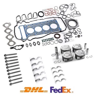 M271 Engine Overhaul Piston Gasket Kit For Mercedes-Benz C200 CGI W204 W212 1.8T - Picture 1 of 6