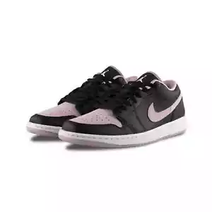 Air Jordan 1 SE Low Black Iced Lilac Sneaker Size 9 New DV1309-051 - Picture 1 of 5