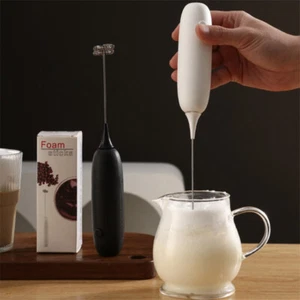 Frother Handheld Cappuccino Maker Coffee Foamer Egg Beater Chocolate Stirrer - Picture 1 of 10