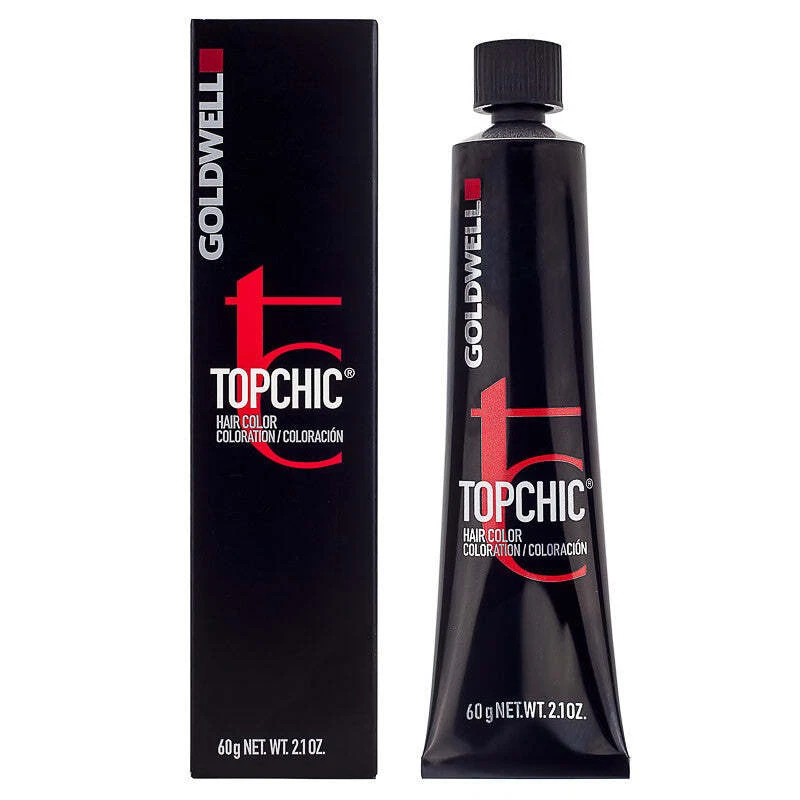 Tubo de color de cabello permanente Goldwell Topchic de 2,1 oz - Elige el color Foto 1 de 1