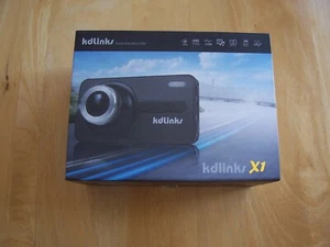 kdLinks X1 Full HD 1080p 165 Wide Angle Car Dashboard Camcorder with GPS... - Picture 1 of 2