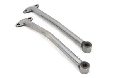 Rigid Rear Fender Brace Set Raw 9-1/2" for Harley Chopper Bobber Custom - Image 1 of 4