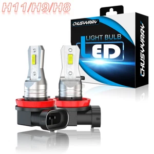2X LED Bombilla de luz antiniebla H8 H9 H11 Lámparas de alta potencia NUEVO - Imagen 1 de 12