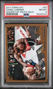 2011 Topps UFC Moment of Truth Daniel Cormier GOLD RC PSA 8 #97 RARE LOW POP HOF - Picture 1 of 2