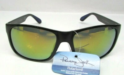 Óculos de sol Panama Jack polarizado amarelo espelhado NOVO 100% UV 37419SPO999 PJD - Imagem 1 de 4