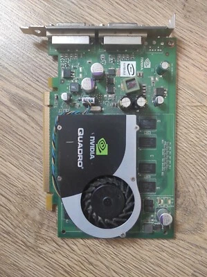 Nvidia FX570 dual DVI port Dell WX397 PCI Video card - Image 1 of 2