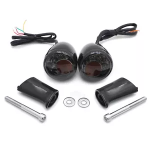 LED Rear Indicator Light For Harley XL 883 1200 92-17 Running Brake Turn Signal - Picture 1 of 9