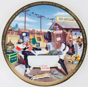 Ron Lee No Vacancy Clowning Around Serie Limitada 81/2"" Placa # 454 de 10.000 - Imagen 1 de 4