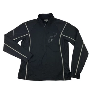 Dynafit Touring Shirt Mens XL (52) Black 1/2 Zip Long Sleeve Ski Base Layer Top - Picture 1 of 7