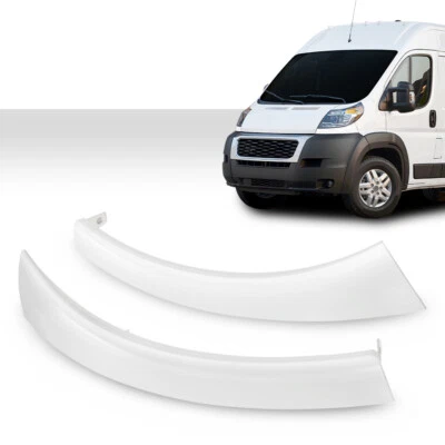 Fit For 14-22 Ram ProMaster 1500 2500 3500 White Headlight Filler Left+Right - Image 1 of 4