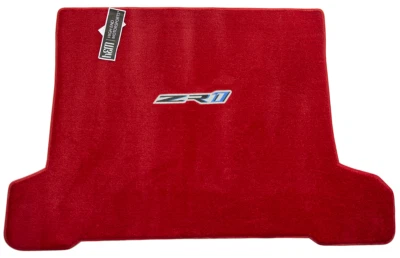 Chevrolet Corvette C7 ZR1 2014-2019 cupé rojo adrenalina - logotipo ZR1 - stock Foto 1 de 2