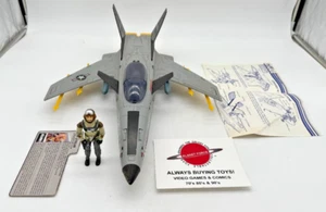 Conquest X-30 1986 y Slip Stream con tarjeta de archivo vehículo completo GI Joe - Imagen 1 de 5