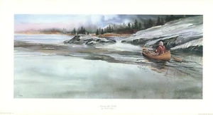"Across the Calm" by Michael Casper, 1996. Limited edition print, signed. - Picture 1 of 5