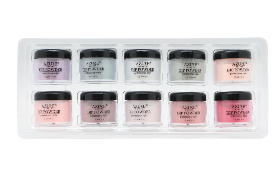 Azure Beauty Dip Powder Set 10 Colors MZ-0070