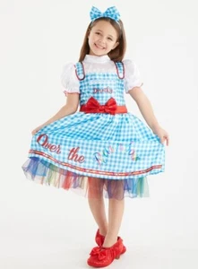 GIRLS The Wizard Of Oz Dorothy Blue Gingham Costume FANCY DRESS SIZE 3-4 Years - Picture 1 of 1