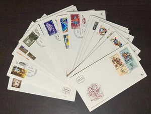Israel Stamps 1966 Year Set of FDC #19873 - Picture 1 of 2