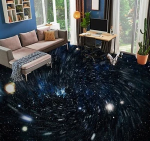 3D Starry Sky 40RAIN52 Floor WallPaper Murals Wall Print Decal AJ Honey - Picture 1 of 5