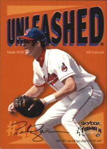 1999 SkyBox Thunder Unleashed Cleveland Indians Baseball Card #U14 Richie Sexson