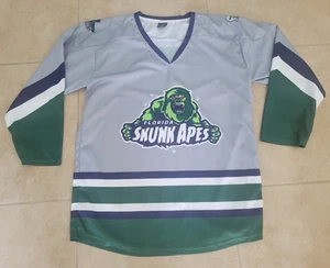 Florida Everblades Skunk Apes One Night Rebrand grau Hockey Trikot XL ECHL SCHÖN - Bild 1 von 7