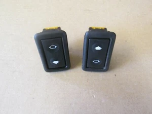 BMW E36 coupe window switches, yellow plug pair x 2 M3 328 323 318is 320  - Picture 1 of 2