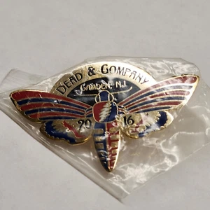 Dead & Company 2016 Pin - 6/20, 20. Juni - Camden, NJ - Moth - Bild 1 von 1