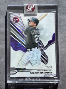 2024 Topps Pristine - #29 Andrew Benintendi - Purple Pristine /99 - ENCASED - Picture 1 of 2