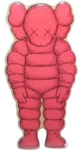 KAWS What Party Magnet Pink Brooklyn Museum Rare New Collectible - Picture 1 of 5