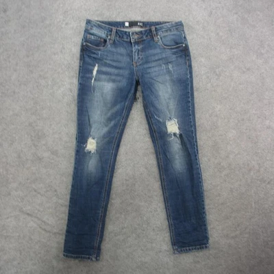 KUT from the Kloth Catherine Boyfriend Jeans Womens 6 Distressed Stretch Denim - Image 1 of 4