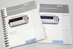 HP 34401A Multimeter User's & Service Guide Manual Set 4th Ed. February 1996 - Picture 1 of 9