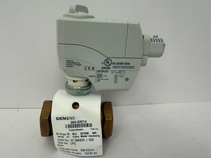 SIEMENS 260-02014 POWERMITE VF 599 SERIES SSC81.5U ACTUATOR & VALVE 599-02014 - Picture 1 of 7