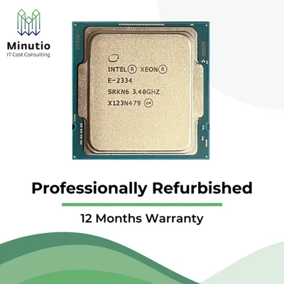 Intel E-2334 | refurbished | incl. VAT - Bild 1 von 2