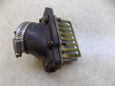 Kawasaki KX500 Intake w/ Reeds cage boot   kx 500 1986  - Image 1 of 4