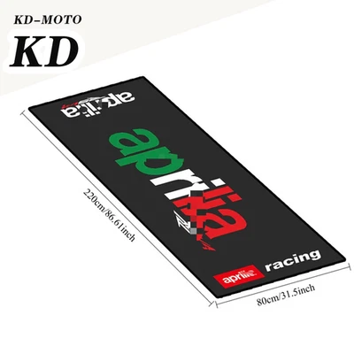 For Aprilia R660 Motorcycle motobike Workshop Showroom Garage Carpet 220x80 - Image 1 of 4