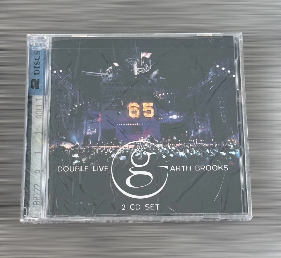 Garth Brooks ~ Double Live 2 CD set 💿 NEW/SEALED Country w/Trisha Yearwood 2005 - Image 1 of 4