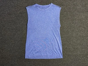 Camisa sin mangas Lululemon Muscle para hombre XL azul sin mangas atlética gimnasio ligera - Imagen 1 de 4