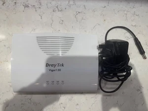 DrayTek Vigor130 modem (white) - Afbeelding 1 van 2