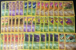 Lote de cartas a granel Pokémon vintage - Imagen 1 de 4