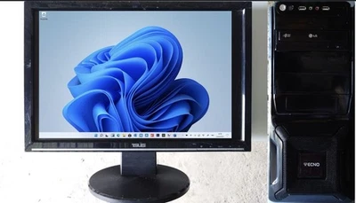 Monitor Asus 19 + AsRock H55M-LE Intel Core i7 3,60GHz 8GB RAM 1TB HDD 120GB - Imagen 1 de 4