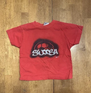 Vintage Nike Fußball Toddle T-Shirt 2T Y2K - Bild 1 von 6