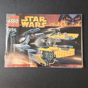 Lego Star Wars 7256 Jedi Starfighter & Droid Manuale Istruzioni Libro Danni Vintage - Foto 1 di 8