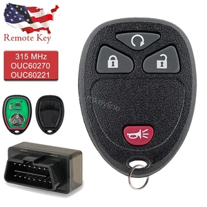DIY Programmer + Remote Key Fob For 2011-2013 GMC Sierra Chevrolet Silverado - Picture 1 of 9
