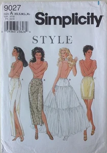 Simplicity 9027 Misses Style Slips Petticoats Sewing Pattern Sz XS-XL - Picture 1 of 1