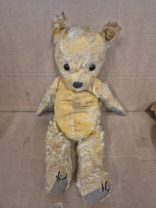 Vintage Jointed Teddy Bear 18 Inch - Picture 1 of 9