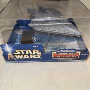 Star Wars Micro Machines Action Fleet Republic Assault Ship 2002 Neu in Box NIP - Bild 1 von 6
