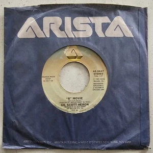 Gil Scott-Heron ‎- "B" Movie / Is That Jazz? - 1981 Ex Con US Jazz Soul 7" - Picture 1 of 6