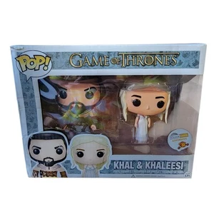 F1 Funko Pop Game Think Geek Thrones Exclusive Vinyl Figure 2 Pack Khal Khaleesi - Bild 1 von 6