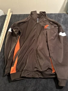 Cleveland Browns Jacke Youth XL 18-20 NFL Brand Football Full Zip - Bild 1 von 9