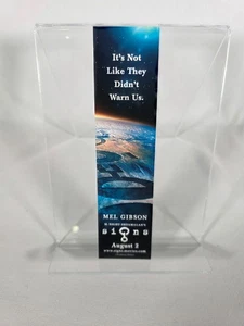 Signs Movie Promo Bookmark - 2002 Mel Gibson Joaquin Phoenix M. Night Shyamalan - Bild 1 von 3