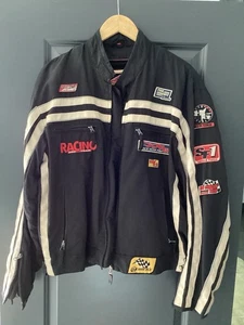 Hein Gericke Motorcycle Jacket Size XL In Black - Picture 1 of 4