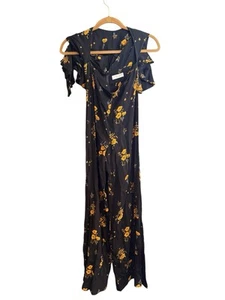 Flynn Skye Romper Suit Black Women’s Size Medium Excellent Condition - Picture 1 of 10